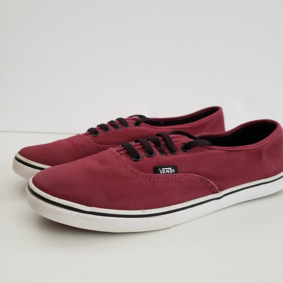 vans authentic royal red